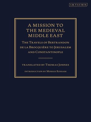 cover image of A Mission to the Medieval Middle East